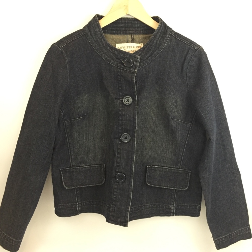 Levi Strauss Signature denim jacket women size L
